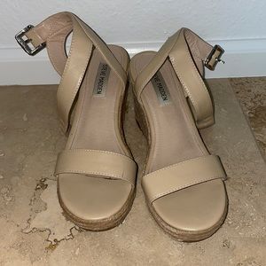 Steve Madden used shoes platform wedge